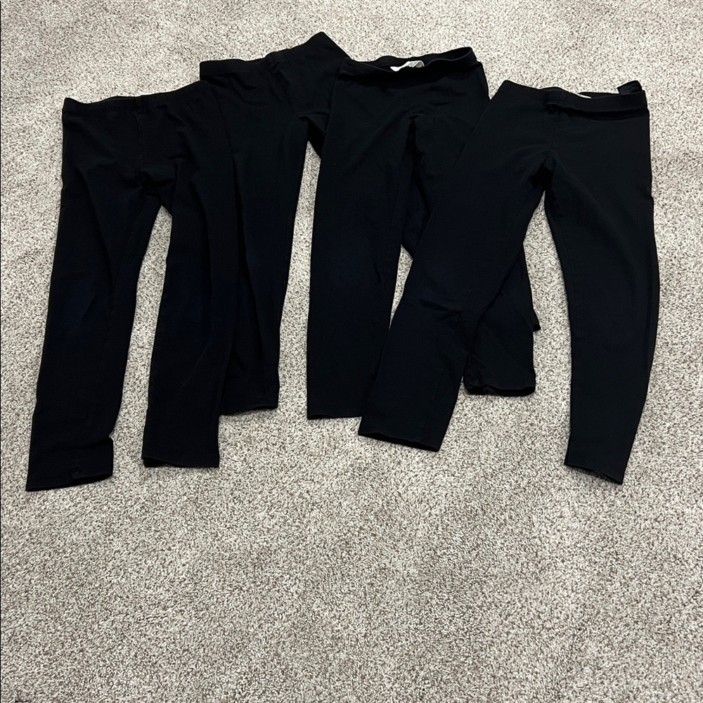 H&M leggings, size 6x, bundle of 4 leggings